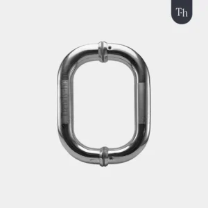 Jalador Tipo O 160*25 mm para puerta de vidrio