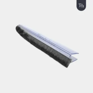 Vedapre para puerta de vidrio con felpa, tipo U