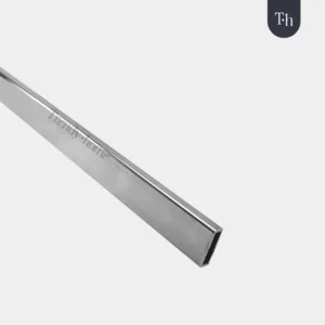 Tubo rectangular para Box de baño