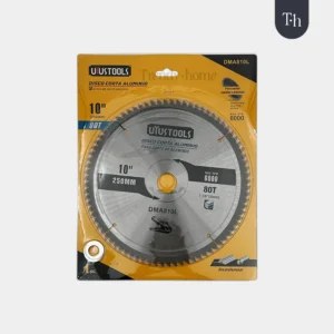 Disco Corta Aluminio 10" pulgadas - 80 dientes